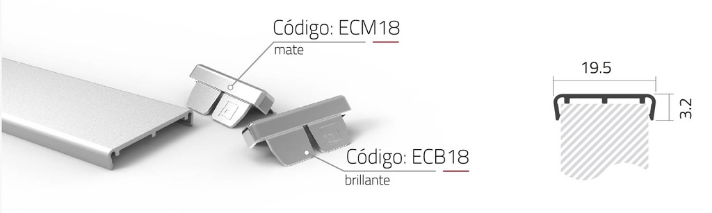 TAPACANTO DE APLICAR EURO18 COMPACTO 18mm x3mts