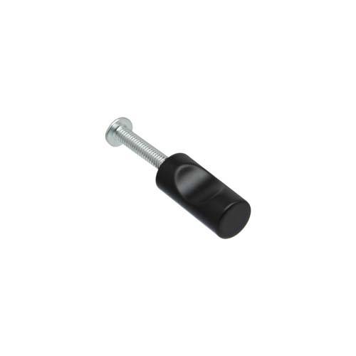 TIRADOR CILINDRO NEGRO 10x22mm x1u.