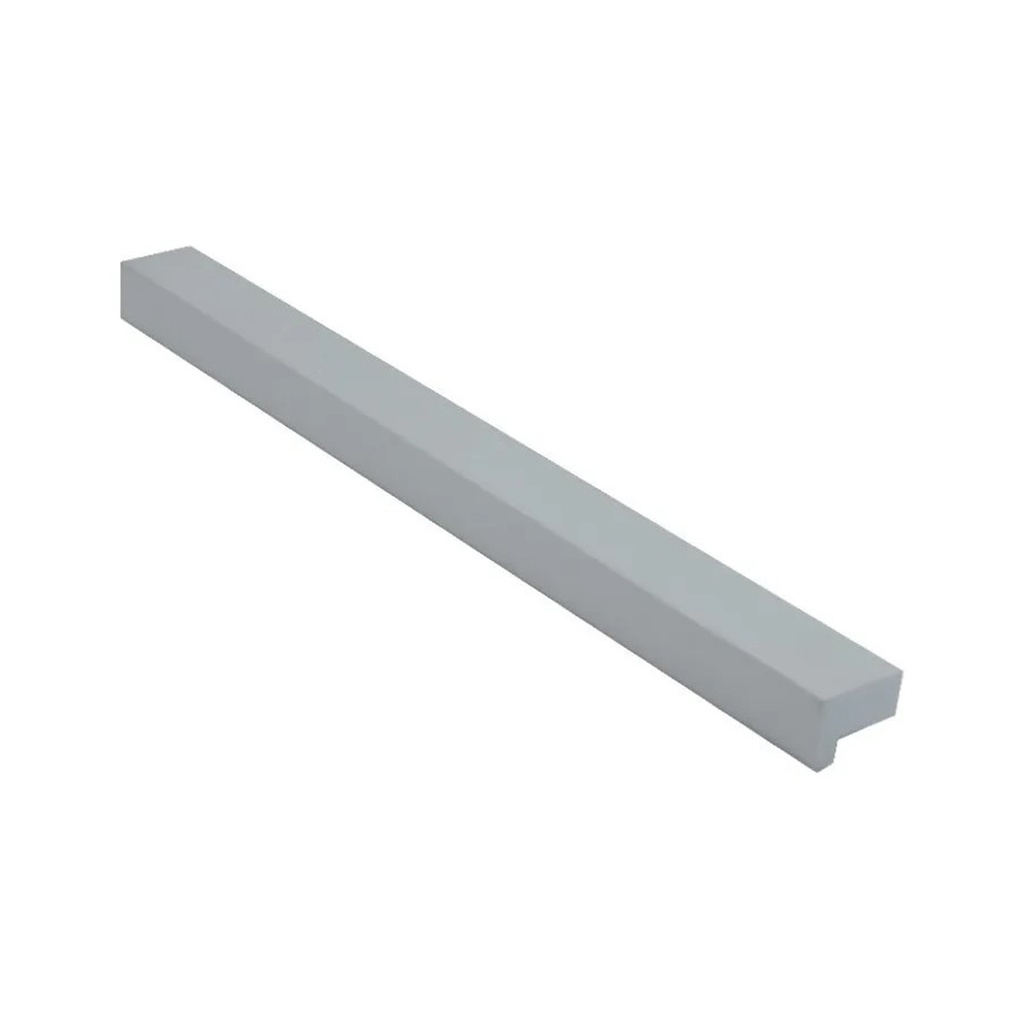 TIRADOR DE ALUMINIO 001 "L" 32mm ENTRE TORNILLOS