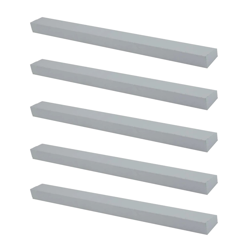 TIRADOR DE ALUMINIO 003 64mm ENTRE TORNILLOS PACK X 5u.