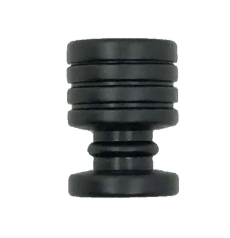 TIRADOR RAYADO NEGRO 18x25mm PACK X 5u.