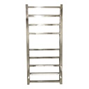 TOALLERO ELECTRICO. CUBIC PLUS 100x45x8cm ACERO BRILLANTE