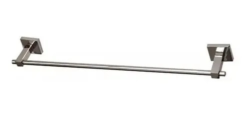 TOALLERO QUBIC  BARRAL NET CROMO x1u. ROSETA CUADRADA
