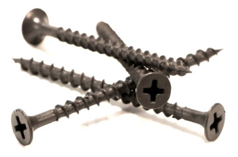 TORNILLO BIS ROSCA GRUESA NEGRO DRYWALL 8 x 1"