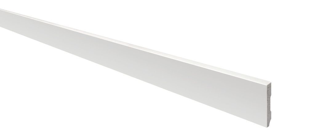 ZOCALO DE EPS SQUARE 50mm x 2.50m BLANCO MATE