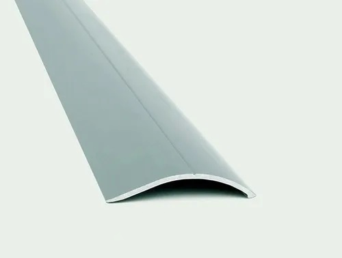 [AT.2487/2.5] ALUMINIO DESNIVEL 37mm x 2,5m PLOMO MATE A1