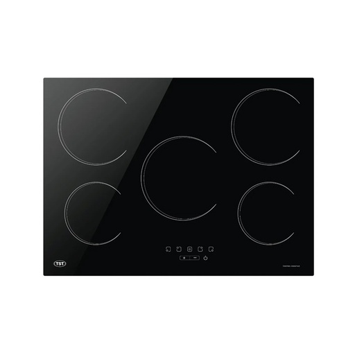 [IS.25-5] ANAFE LIN. FAMILIAR VITROCERAMICO ELECTRICO 5 ZONAS x1u.