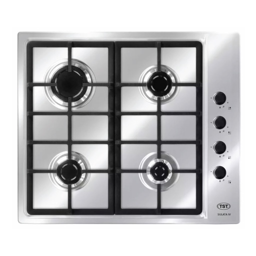 [IS.20-4] ANAFE LINEA FAMILIAR SULATA 4 HORNALLAS A GAS x1u.