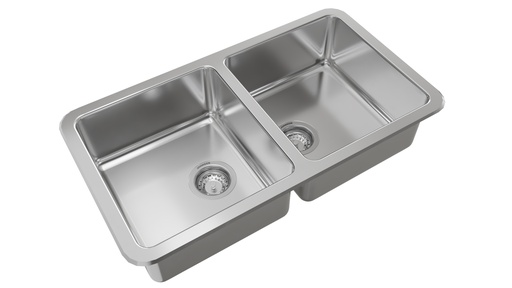 [JH.P30Q76S] BACHA DOBLE QUADRA Q76