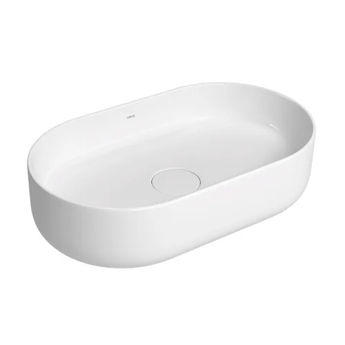 [AQ.L.14050.17] BACHA LINEA SLIM L.14050.17 BLANCA S/AGUJERO