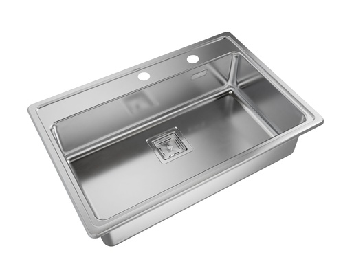 [JH.P30Q71AD/D] BACHA SIMPLE QUADRA Q71AD CON ANTIRREBALSE CON DOSIFICADOR