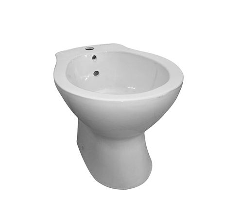 [PI.B0504] BIDET DOMANI 1 AGUJERO BLANCO ESMALTADO