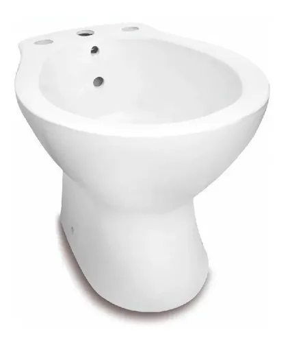 [PI.B0503] BIDET DOMANI 3 AGUJERO BLANCO ESMALTADO