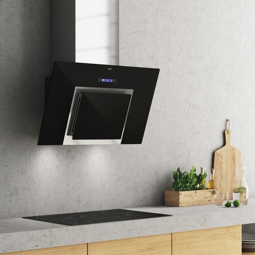 [TT.280-90] CAMPANA ESPEJO 90cm 3 VELOCIDADES CON MOTOR ACERO