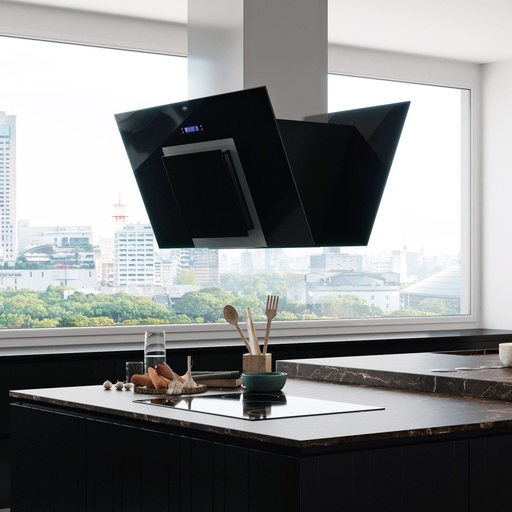 [TT.285-60] CAMPANA ISLA ESPEJO 60cm 3 VELOCIDADES CON MOTOR ACERO