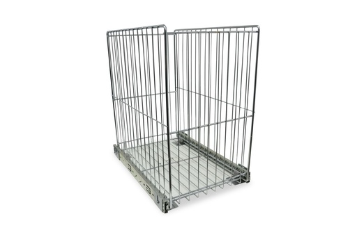 [FA.3006/C] CANASTO DE ROPA EXTRAIBLE CROMO 3006/C