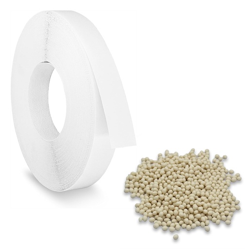 [ML.803] CANTO PVC BLANCO 22 x 0.40mm x 300mt + 2kg COLA HOTMELT DANNOK