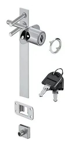 [BR.BRZ-116] CERRADURA CAJON MULTIPLE FRONTAL 3 CAJONES 1000mm-L: 22mm-D: 19