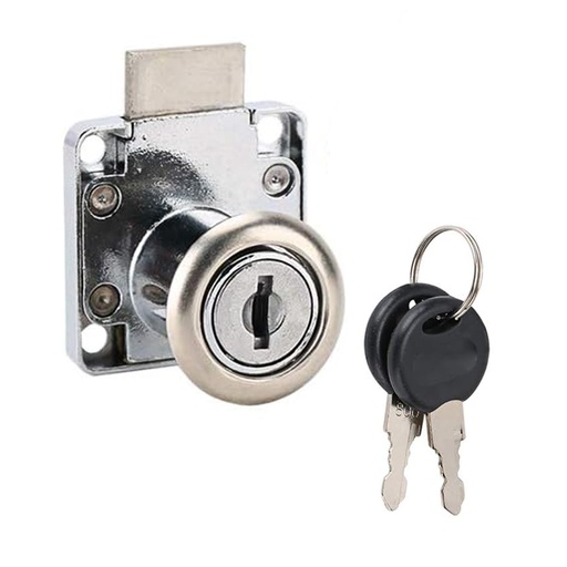 [DK.138-22C] CERRADURA DE CAJON NIQUELADO 138-22C
