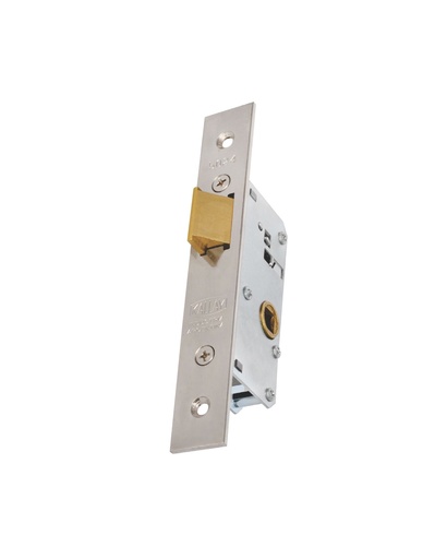 [KA.5024NIQ] CERRADURA KALLAY 5024 DE PESTILLO COMUN NIQUELADA