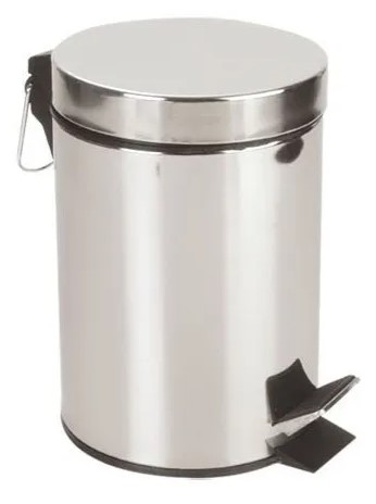 [DA.BIN0IMP07] CESTO ACERO INOXIDABLE C/PEDAL 12 LTS.