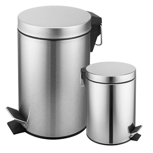 [DP.DB07] CESTO ACERO INOXIDABLE C/PEDAL 20LTS