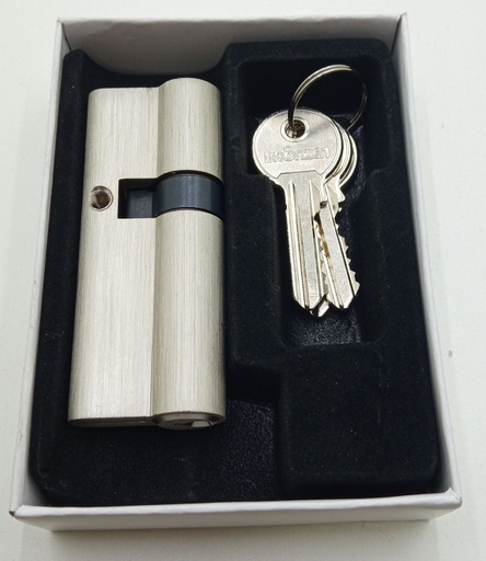 [BR.CY-3030] CILINDRO P/EUROPERFIL 30+30 LLAVE DENT