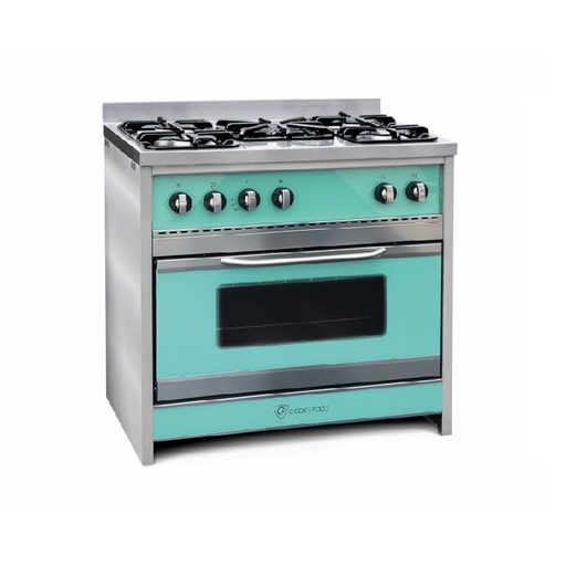 [IS.453-90-3] COCINA LINEA GASTRONOMICA CHIARA 90cm VERDE x1u