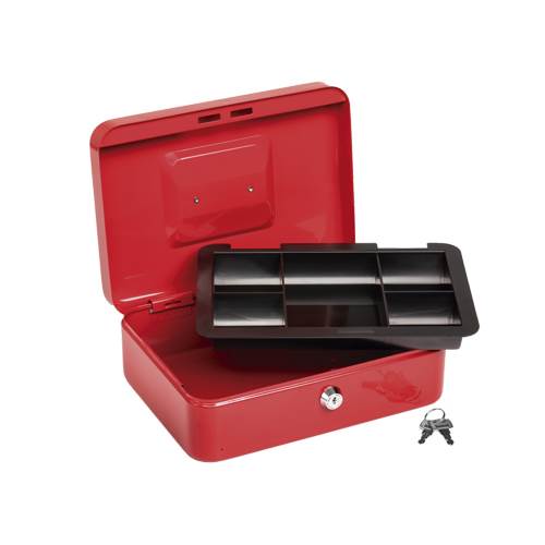 [BR.SEG-02] COFRE PORTAVALORES 250x180x90MM CON LLAVE