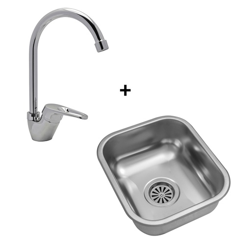 [ML.411] COMBO BACHA SIMPLE JOHNSON EE28 + MONOCOMANDO LINK PICO ALTO