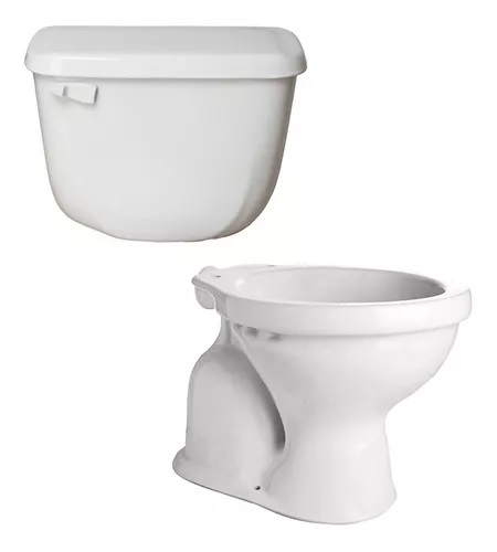 [PI.B0590] CONJUNTO INODORO CORTO DOMANI  + DEPOSITO DE COLGAR PL