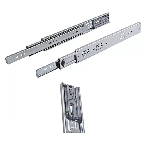 [BR.BRZ-2230-Z] CORREDERA TELES. PUSH OPEN 300mm ZINC BRONZEN