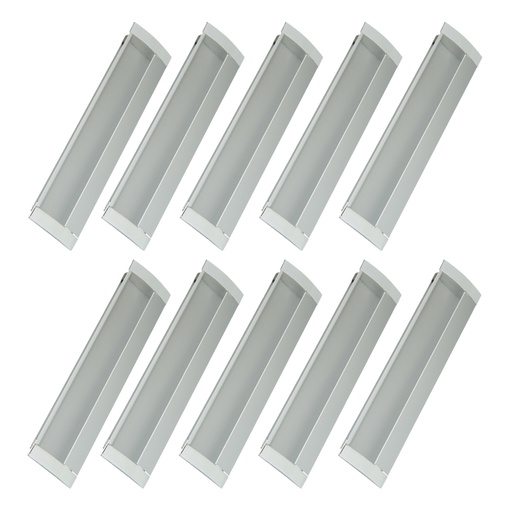 [ML.394] CUBETA ALUMINIO RECTANGULAR 96x36mm x10u.