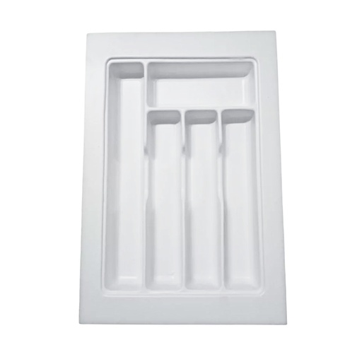 [SO.3012-BL] CUBIERTERO PLASTICO 350 x 500 N°2 BLANCO x1u.