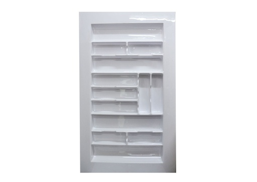 [FA.2010] CUBIERTERO PLASTICO 900 x 500 mm