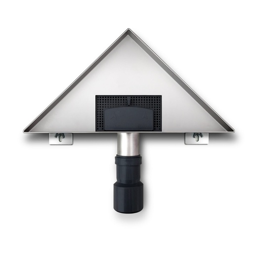 [AT.DT250T03] DESAGUE TRIANGULAR CERAMIC 250mm ACERO INOXIDABLE