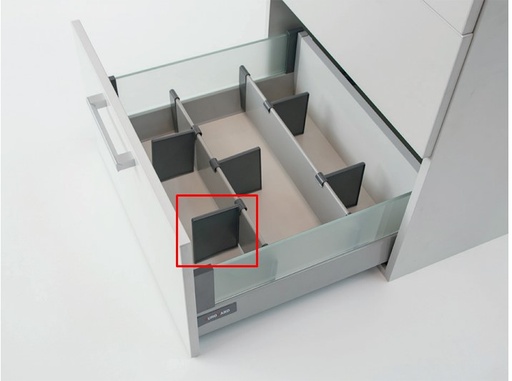 [EH.EHLDDB] DIVISOR PLASTICO BLANCO