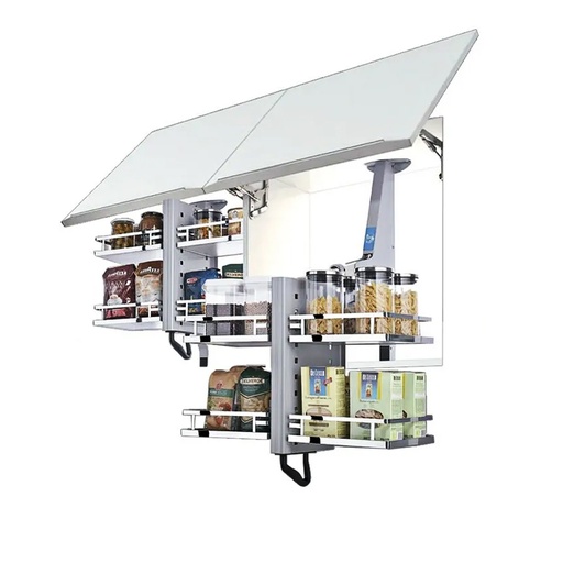 [EH.EHVEA900AC] ELEVADOR PARA ALACENAS 900mm ACERO CROMADO