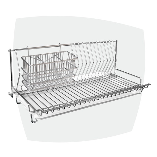 [SO.04-221] ESCURREPLATOS C /BANDEJA P/MESA CROM (04-221)