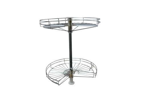 [FA.1071/C] ESQUINERO GIRATORIO CON CORTE 700mm CROMO 1071/C