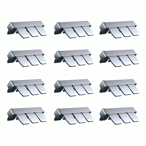 [ML.644] ESQUINERO MATE PARA PERFIL EM36 36mm PACK X 12u.