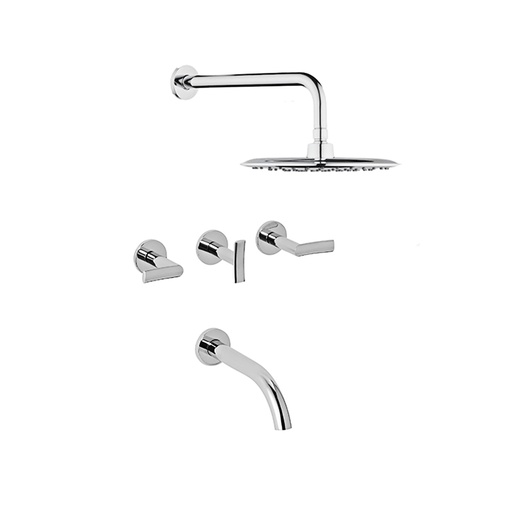 [PI.21406] GRIFERIA DUCHA MIND CIERRE CERAMICO C/TRANSF. PIAZZA