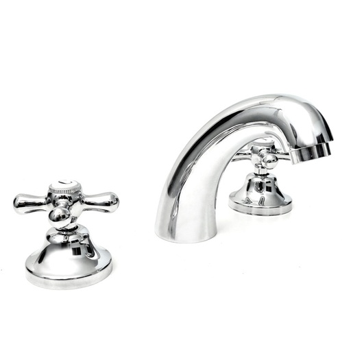 [AQ.6010] GRIFERIA LAVATORIO PICO FUNDIDO LIWEN BICOMANDO