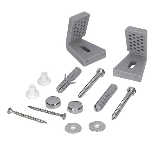 [AQ.R12101] KIT DE FIJACION LATERAL PARA INODORO/BIDET BLISTER