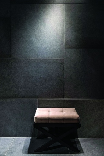 [AT.1428TXC] LISTELLO LUXOR 20mm x 2.45m ALUMINIO CONCRETO TEXTURADO