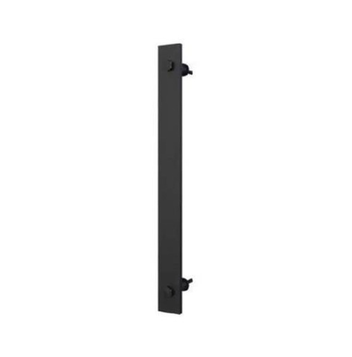 [BR.BRZ-7240] MANIJON GRANERO RECTANGULAR SIMPLE  NEGRO  400x40x6 mm