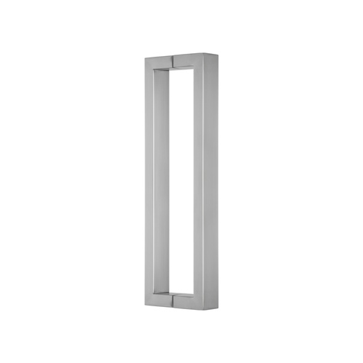 [BR.BRZ-8670] MANIJON RECTANGULAR DOBLE ACERO INOXIDABLE 40x20x700mm