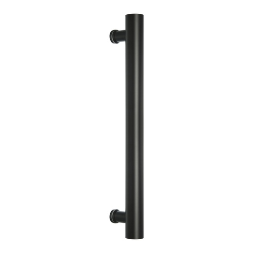 [BR.BRZ-7412-N] MANIJON SIMPLE ACERO INOXIDABLE NEGRO Ø 38X1200mm