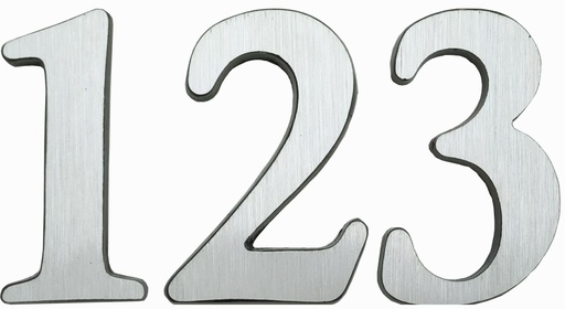 [AR.B16-2] NUMEROS CURVOS EXTRA GRANDES N° 2 x1u.