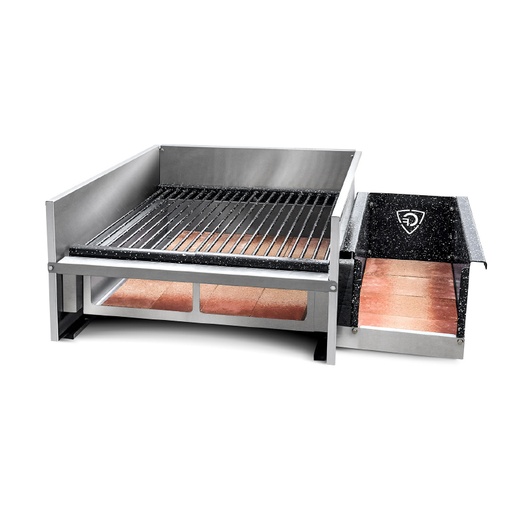 [IS.462-60] PARRILLA LINEA GASTRONOMICA A LEÑA 60cm x1u.